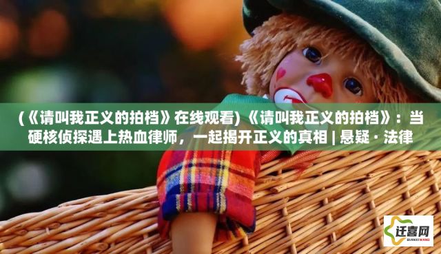 (《请叫我正义的拍档》在线观看) 《请叫我正义的拍档》：当硬核侦探遇上热血律师，一起揭开正义的真相 | 悬疑 · 法律 · 友情荟萃的故事